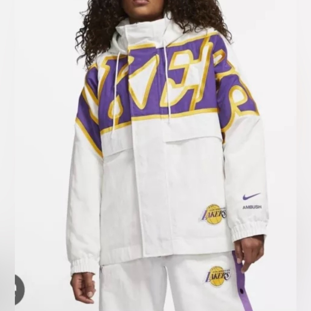 Nike x Ambush Los Angeles LA Lakers NBA Collection Jacket Women's Sz MED $350